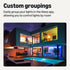 32.8 (2 16.4 2.4 Amazon Basics Smart LED Light Strip, Feet Rolls of Feet), RGB + Tunable White, Color Changing, App