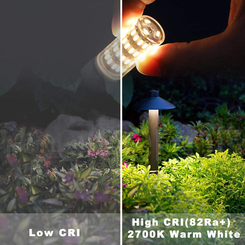 G4 T3 LED Landscape Bulbs 5W 12~24V 2700K Soft Warm White 40W 35W Halogen Equivalent Low Voltage G4 JC Bi-Pin Light