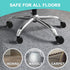 Replacement Office Chair Wheels, Caster Desk Chair Wheels, Rolling Wheels for Office Chair, Chair Rollers Casters, Chair Casters for Hardwood Floors, 5 Set Chair Casters Safe for All Floors.
