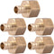 SharkBite 1/2 x 1/2 Inch FNPT Crimp Adapter, Pack of 5, Brass Plumbing Fitting, PEX Pipe