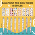 Dog Ballpoint Pens, 24 Pcs Cute Retractable Supplies, Black Ink Smooth Writing Pens for Graduation and Birthday Gifts