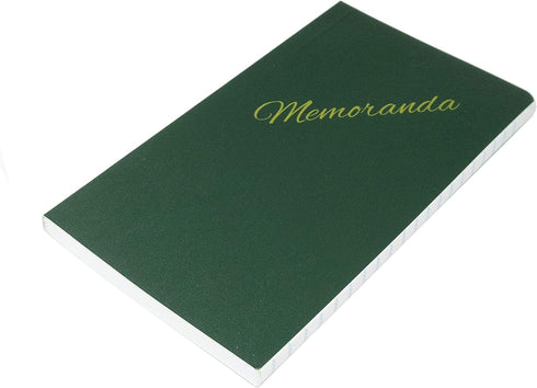 Tacticai 12-Pack Green Military Memorandum Book, 3.25” x 5.5”, 144 Pages, Pocket-Sized Paper Pad, NSN 7530-00-222-0078