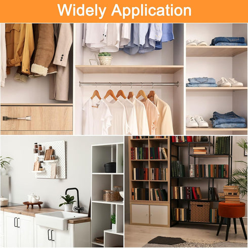 50Pcs 90 uxcell Plastic Corner Braces, Degree Corner Bracket, Right Angle Corner Support Brace, Shelf Board Holder