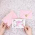 Suohanfei 30 Pack 3.5 5 Inch Baby Shower Thank You Cards with Envelopes and Sticker, x Cute Stroller Baby Girl Shower