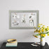 SOFE Chicken Wire Frame Bulletin Boards, Rustic Grid Wall Panels for Jewelry Organizer, Memo Board, Photo Display