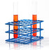 SP Bel-Art Poxygrid “Half-Size” Test Tube Rack for 13-16mm Tubes, 24 Places, Blue (F18788-1601)