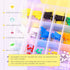 Swpeet 305Pcs Assortment Kit of Colorful Push Pins Tacks, 1/8 inch Ball Round Head and 7/10 inch Map Flag Tacks
