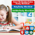 CHENGU 24pcs 3 Reading Comprehension Cubes Colored Language Reading Manipulatives Learning Cube Question Dice Tools