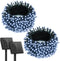 Brightown 2 Pack Solar Christmas String Lights Outdoor, Total 144Ft 400 LED
