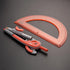 Mr. Pen Compass and Protractor Set, Red Geometry Tool for Drawing, Math Compass, Protractor Set