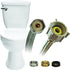 Fluidmaster B4T20U Toilet Connector, Braided Stainless Steel, 20-Inch Length