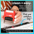 ExcelMark Self-Inking Rubber Teacher Grading Stamp - Please Complete and Return