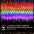 6.6 3.3 8 384 LGBTQ Pride Flag Outdoor x Foot, Modes Rainbow String Lights with Super Bright LED, Vivid Colors