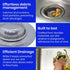 Gadgetime USA (Pack 2) 4.5 Inches Kitchen Sink Strainer of Drain strainers Food Catcher, for Bathroom, RV & Lavatory