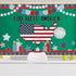 Whaline 82Pcs Patriotic Bulletin Board Decoration Kit - God Bless America Set with Star Cutouts for 4th of July