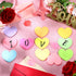 Roowest 600 Sheets Valentines Day Heart Sticky Notes, Heart Notepads, Colorful Sticky Pad for Home