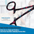 Dog Pet Ear/Nose Hair Puller Grooming Hemostat Locking Forceps, 5.5" Stainless Steel Curved Pliers (Black Multi Paws)