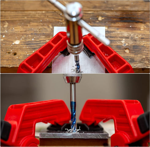 uxcell Adjustable Ratchet Tap Wrench T-Handle, for Metric M5-M12 Thread Taps, 111mm Body