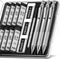 Four Candies 0.9mm Mechanical Pencil Set with Case, 3PCS Metal Artist Lead Pencil with 480PCS HB Lead Refills