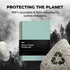 Stone Paper Waterproof Spiral Notebook, Eco-Friendly 7.20”x10.11”, 50 Sheets, Durable Ruled Green Notepad