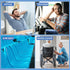 LYUANEC 18.5" 17" 1.4" 100 lbs, Gel Seat Cushion for Long Sitting - x x (LargeSoft) Gel Cushion for People Over