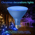Gonhom 2 Pack PAR38 Bulbs, Dimmable, 20W, E26 1800 Blue Led Light Base, Outdoor Indoor, Christmas Lighting, LM, Long