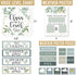Hadley Designs Greenery Classroom Calendar Set, Bulletin Board Sets for Teachers
