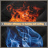 Oudain 4 Pcs High Temperature Carbon Felt Welding Blanket, 12" x 9", Fireproof Mat for Soldering Repairs
