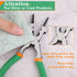 7-Inch MIG Welding Pliers with Wire Cutter, Flat Face Hammer & Nozzle Cleaner for Professional Use