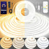 Pandery COB LED Strip Light,CCT Dimmable Strips Light,2700K-6500K,9.84ft/3m,8mm Wide,CRI90+ 24V LED Strips