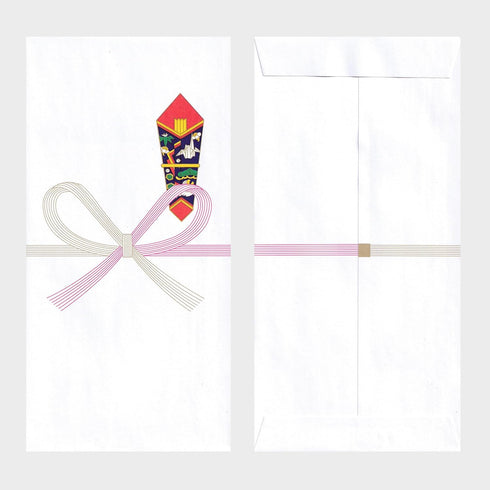 Japanese Money Gift Envelopes Bag Otoshidama for Cash, Goshugi Kinpu Cash gifts (Pack of 1)