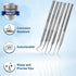 Set of 6 Stainless Steel Precision Micro Probe Combo, 5.5 Inch Overall Length
