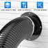 Hon&Guan 4 Flange, Dust Collection Fittings Dryer Vent Wall Plate Collection Fittings for Heating Cooling Ventilation Vent System-2PCS.