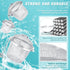 Ultrasonic Cleaner Baskets - Stainless Steel Small Holder with Lock and Hook for Jewelry Steam Cleaner (6 Pieces)