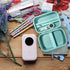 Case for Phomemo D30, D35, NIIMBOT D11, SUPVAN E10 Label Maker, Portable & Durable Green Storage Case