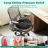 Tailbone SAHEYER Donut Pillow for Pain, Memory Foam Hemorrhoids Pillow for Sciatica Nerve, Sciatica Hip Coccyx Seat