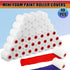 40 Pcs 2 Inch Mini Paint Roller Foam Covers - High Density Sponge Paint Roller Refills for Textured Smooth Painting