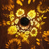 Sunflower Solar Lanterns Outdoor Waterproof, Mothers Day Gifts for Women Mom Grandma, Metal Hanging Lantern Solar