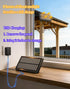 VGUXG 50ft-Solar-Powered-Lights-Outdoor-Waterproof-String