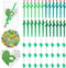 Sayglossy 24 Sets Cactus Party Favors Cute Themed Gifts Bulk Cactus Ballpoint Pen