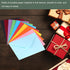 YOKIVE 50pcs Gift Card Envelopes, 6 x 4 Inch Mini Envelopes for Thank You Cards and Graduation Greetings (Purple)