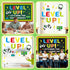 Set Mindset Video Game Theme Bulletin Board Level Up Classroom Decoration Video Game Growth Positive Come On Paper