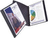 Avery Lay Flat Report Cover with 3 Plastic Fasteners, Clear Front Window, Holds up to 50 Sheets, 3 Gray Covers (47781)