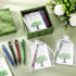 Janlaugh 16 Sets Family Reunion Favors, Family Notebook, Ballpoint Pen with Stylus Tip, Organza Bags, Family Reunion