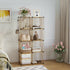 8 Closet 24.8" 12.4" 48.4" UWCS3008R C&AHOME Wire Cube Storage, - Cube Organizer Metal C Grids, Modular Shelves Units