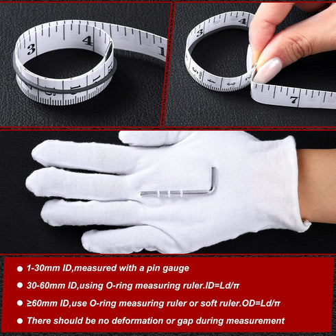 Sivak 240Pcs Silicone O Ring VMQ Seal Gasket for Compressor Valve, Pipe Repair, Automotive Faucet Plumbing