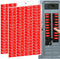 Premium Durable Circuit Breaker Labels, 129 Waterproof Fuse Box Stickers, Easy to Read and Install (Red)