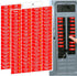 Premium Durable Circuit Breaker Labels, 129 Waterproof Fuse Box Stickers, Easy to Read and Install (Red)