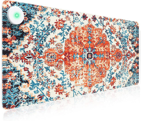 iLeadon Heated Mouse Pad, Electric Warm Desk Mat with 3 Heating Levels & 3 Auto Shut-Off Levels, 35.4" x 15.7" Large