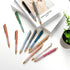 Linbsunne 18-Count Black Ballpoint Pens, Medium Point 1mm with Super Soft Grip for Men and Women